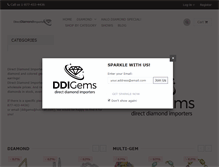 Tablet Screenshot of ddigems.com